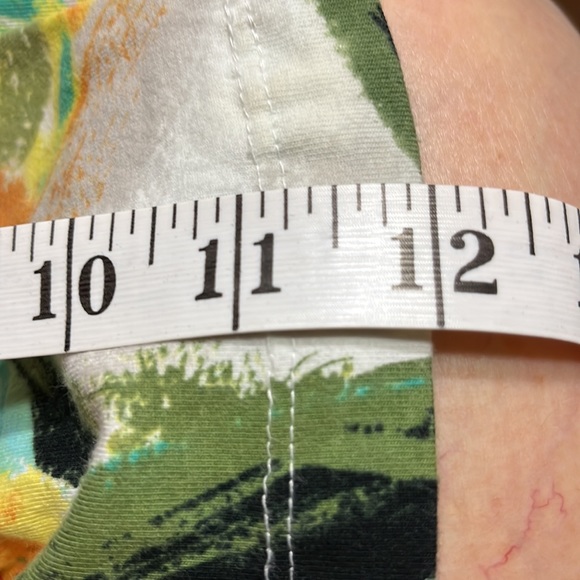 EXC Macaw Parrot Alfred Dunner TOP Women’s L Petite Tropical Avian Bird - Picture 11 of 17